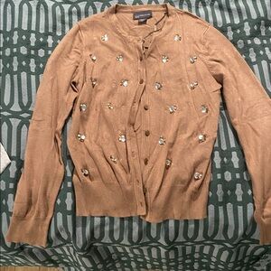 Covington Petite Tan Knit Top